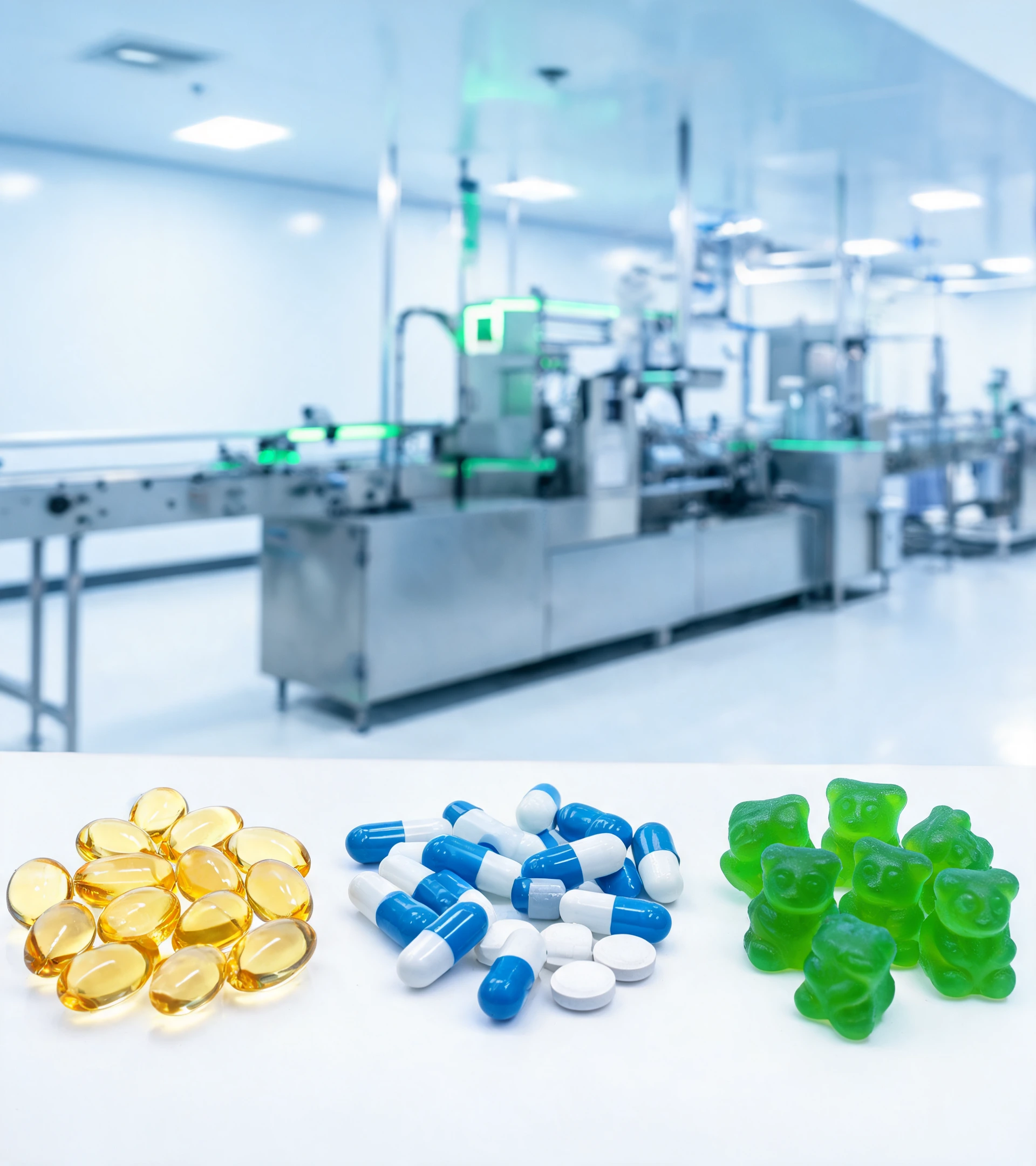 Pills and coating factory workflow and product context