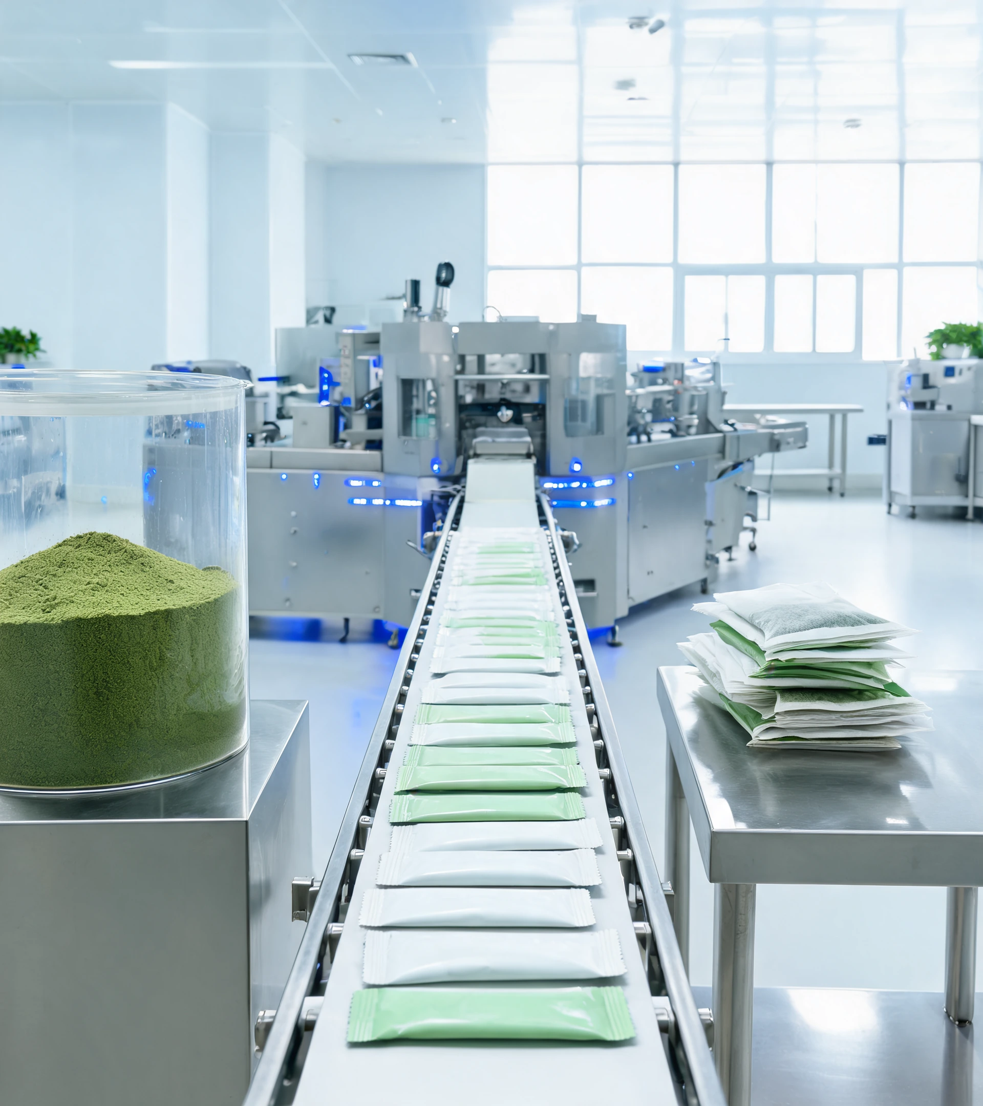 Tea and bulk factory workflow and product context