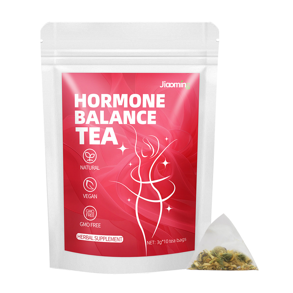 Natural Vegan Hormone Balance Tea Herbal Supplement Tea Bags For Women's Wellness