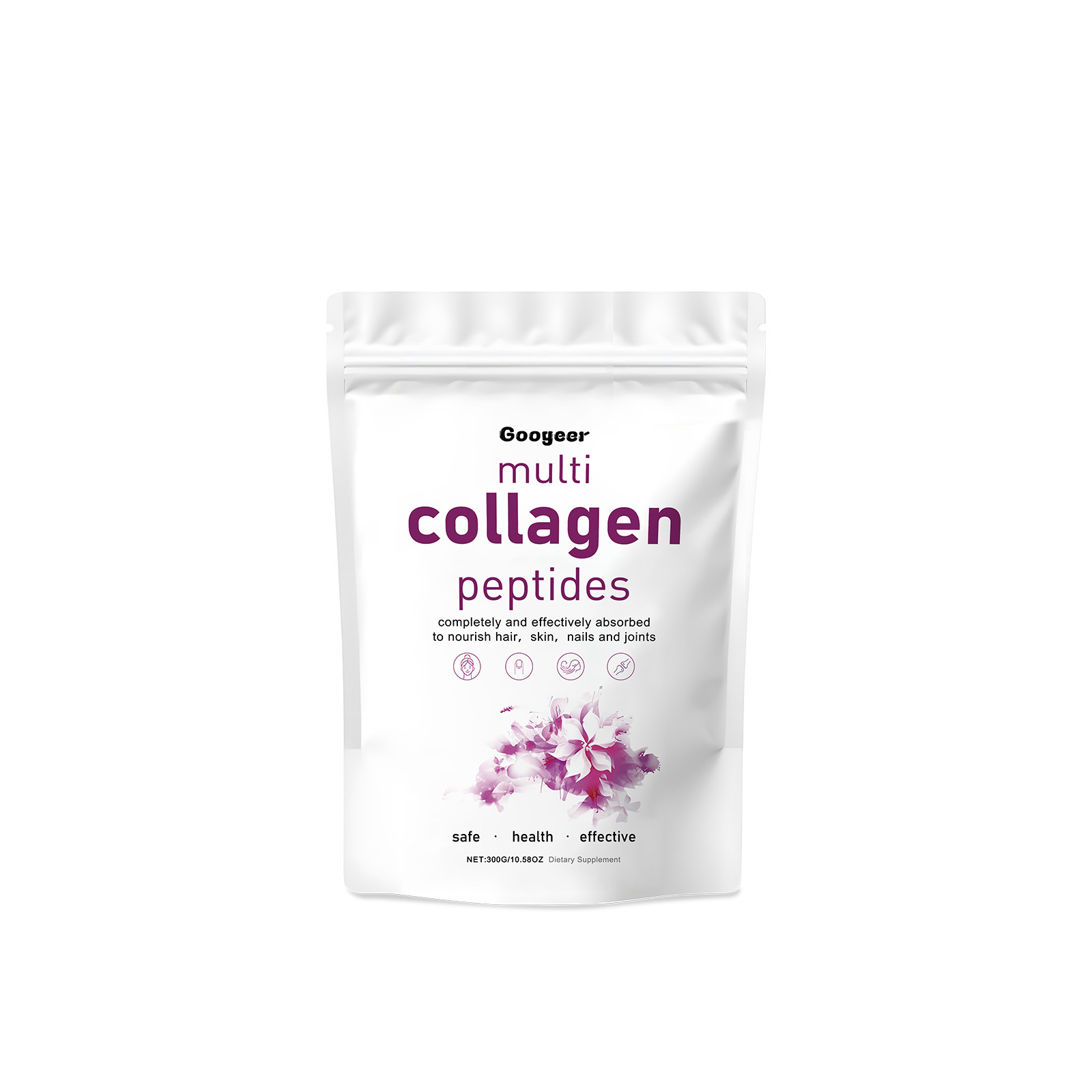 Googeer Instant Collagen Powder Daily Care Bone & Joint Support Natural Formula