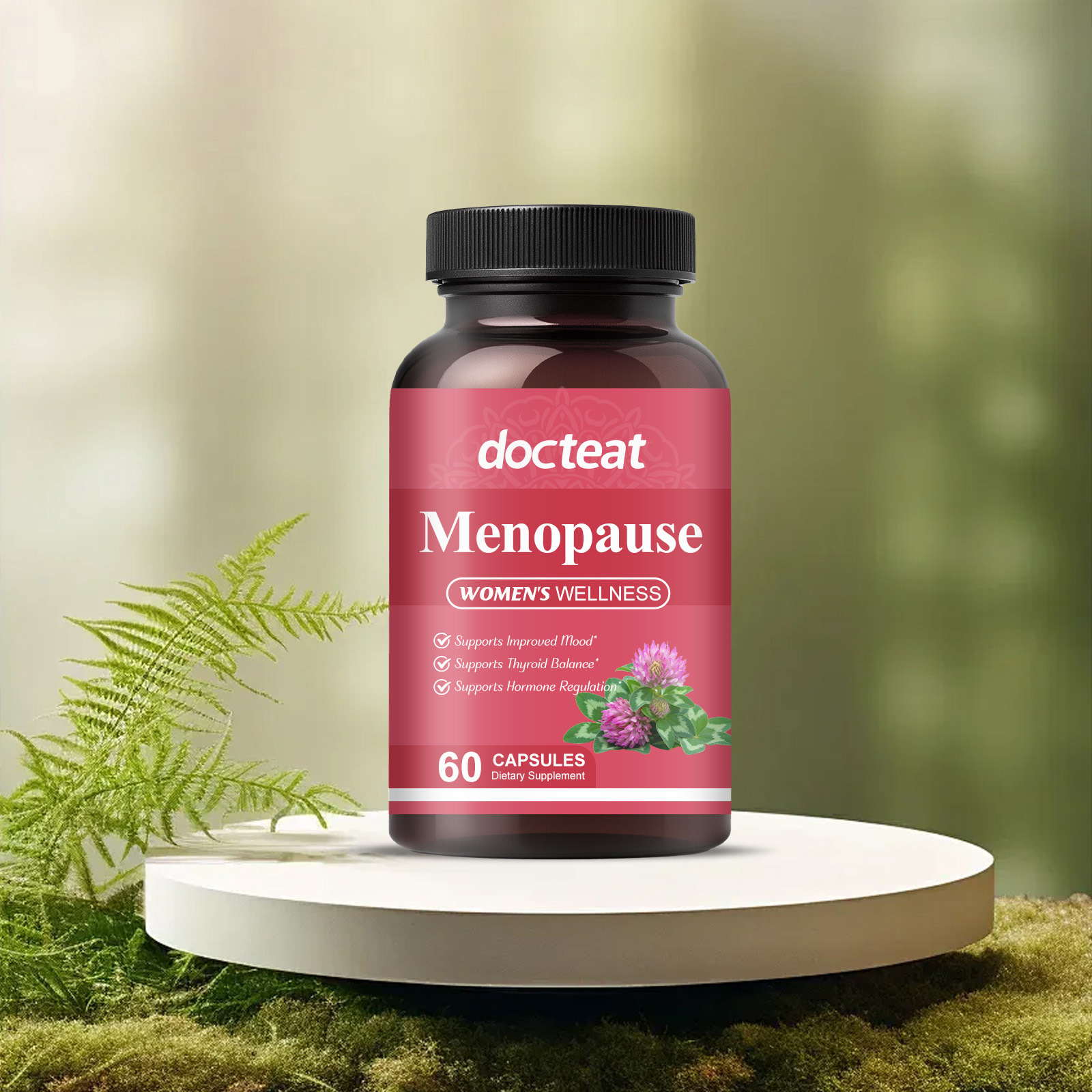 Premium Gentle Plant Based Capsules With Herbal Blend For Women Daily Dietary Wellness